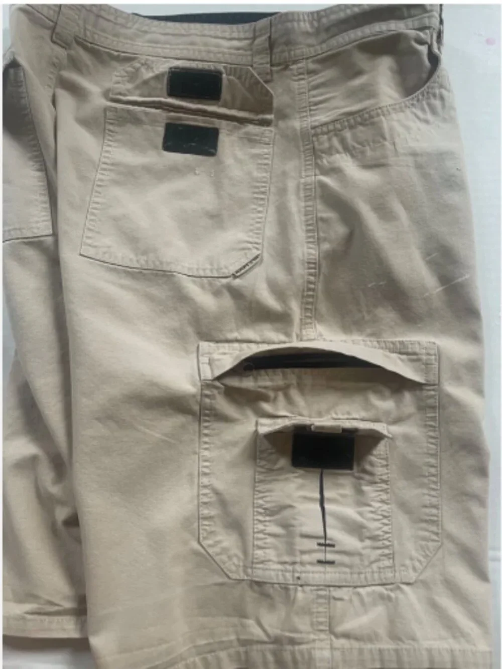 SRE Superior Rafting Experience Khaki Cargo Shorts Men's 30 Utility 8-Pocket